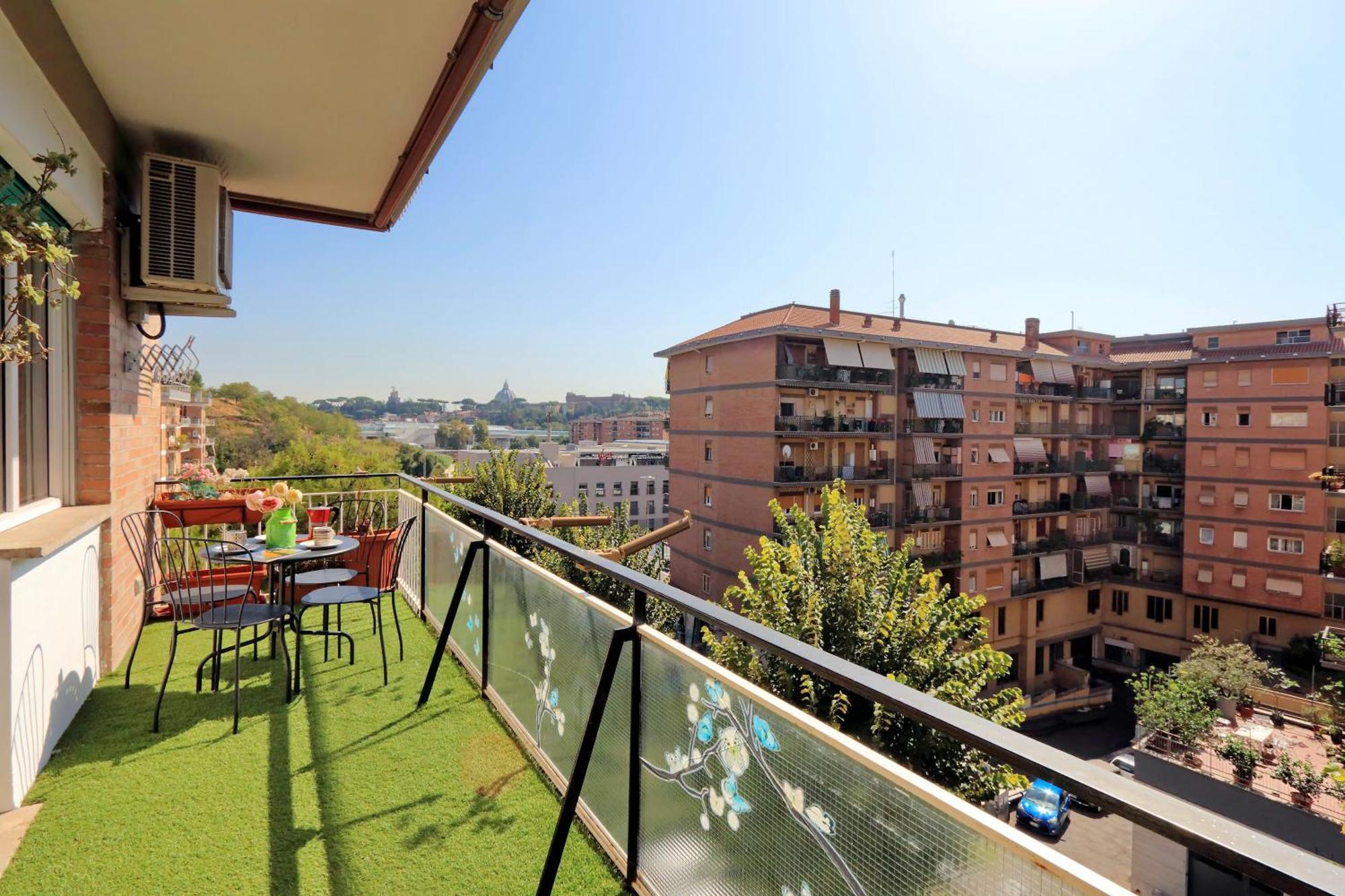 Vatican View Viale Di Valle Aurelia 로마 외부 사진